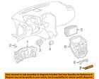 13574816 Gm Cadillac Oem 2011
