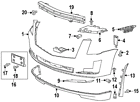 22968429 Cadillac Genuine Oem Lower