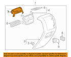23369582 Gm Cadillac Oem Center Control