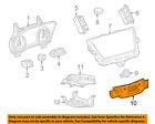23413917 Gm Cadillac Oem 2016