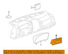 25751076 Gm Cadillac Oem Cts-climate