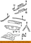 3542826 Gm Cadillac Oem Seville Rear Plate Bracket Pocket Mount 3542826 Gm Cadillac Oem Seville Rear Plate Bracket Pocket Mount
