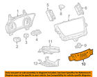 84295779 Gm Cadillac Oem Dash Cluster Control
