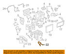 89023392 Gm Cadillac Oem Cts Air