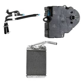 Bndl-931224 Acdelco For Cadillac Fleetwood 96 3-pc Hvac Heater Water Flow Control Valve Kit
