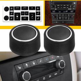 Auxito 847227059486 A/c Climate Repair Button Rear Sticker Control For Knob Cadillac Radio Escalade Auxito 847227059486 A/c Climate Repair Button Rear Sticker Control For Knob Cadillac Radio Escalade