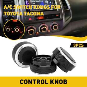 Ktxn-tacoma-05-15-3pcs-ear Auxito 3pcs Air Condition Switch Control A/c Knob For Toyota Tacoma Yaris Echo Scion Xb Ktxn-tacoma-05-15-3pcs-ear Auxito 3pcs Air Condition Switch Control A/c Knob For Toyota Tacoma Yaris Echo Scion Xb
