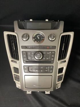 25837734 Cadillac 14798013 2008-2012 Cts Radio A/c Heater Climate Control Bezel Oem