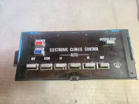 16018066 Cadillac 1981 Eldorado Seville Climate Control 1225297 Ac Heater