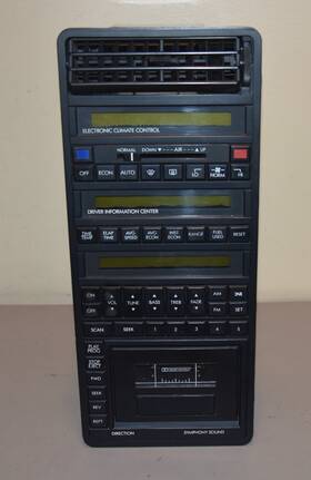 16126016 Cadillac 1988 Allante Driver Information Center Radio Climate Control Parts