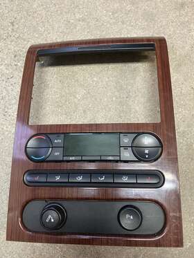 4l3h-18d422-cf Ford 2004-2008 F-150 Digital Heater Ac Climate Control Dash Trim Panel Oem 04-08