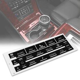 Eed-lrk-65512 Oxilam For 07-14 Cadillac Escalade Radio Button Repair Decals Sticker Car Accessories A