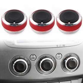 Premiummotorcycleusa 310001256253 3pc Air Conditioner Switch Knob Button Red Fit Ford Focus Mk2 Mk3 Mondeo C/s-max Premiummotorcycleusa 310001256253 3pc Air Conditioner Switch Knob Button Red Fit Ford Focus Mk2 Mk3 Mondeo C/s-max