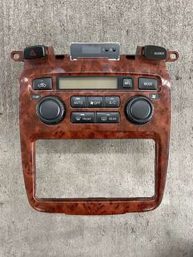 84010-48170 Toyota 04-07 Highlander Digital Heater Ac Climate Control Woodgrain