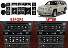 Repair Kit For 2007-2014 Cadillac Escalade Fix Your Peeling Buttons!. Fixed Price $14.99.