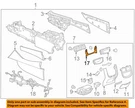 Gm Oem 14-19 Cts Center Console-heater Control Bracket 22937671. Fixed Price $62.71.