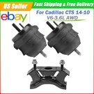 3PCS Engine & Transmission Set For Cadillac Cts 14-10 V6-3.6L Awd. Fixed Price $99.99.