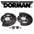 Dorman Rear Brake Backing Plate For 2007-2010 Chevrolet Silverado 3500 Hd Me. Fixed Price $64.03.