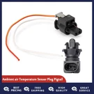Ambient Air Temperature Sensor & Pigtail 13583411 For Gm Chevy Buick Cadillac. Fixed Price $8.95.