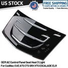 Oem Control Panel Heated Seats For Cadillac Cue Cts Srx Xts Escalade Elr. Fixed Price $96.99.