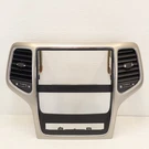 2011-2013 Jeep Grand Cherokee Radio Climate Control Bezel Vents A/c Heat Silver. Fixed Price $89.99.