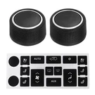 1/2SET Control Knobs Audio Radio + Climate Button Repair Sticker For Cadillac. Fixed Price $8.99.