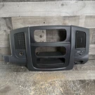 2002-2005 Dodge Ram 1500 Radio Climate Control Dash Bezel Trim Air Vent Black. Fixed Price $63.17.