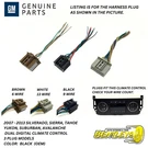 2007 - 2013 Silverado Sierra Tahoe Dual Climate Control Wiring Harness Plug Set. Fixed Price $20.58.