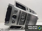 Oem 2009 Cadillac Cts 3.6L Am Fm Xm Aux Radio Climate Control Panel Gm. Fixed Price $259.99.